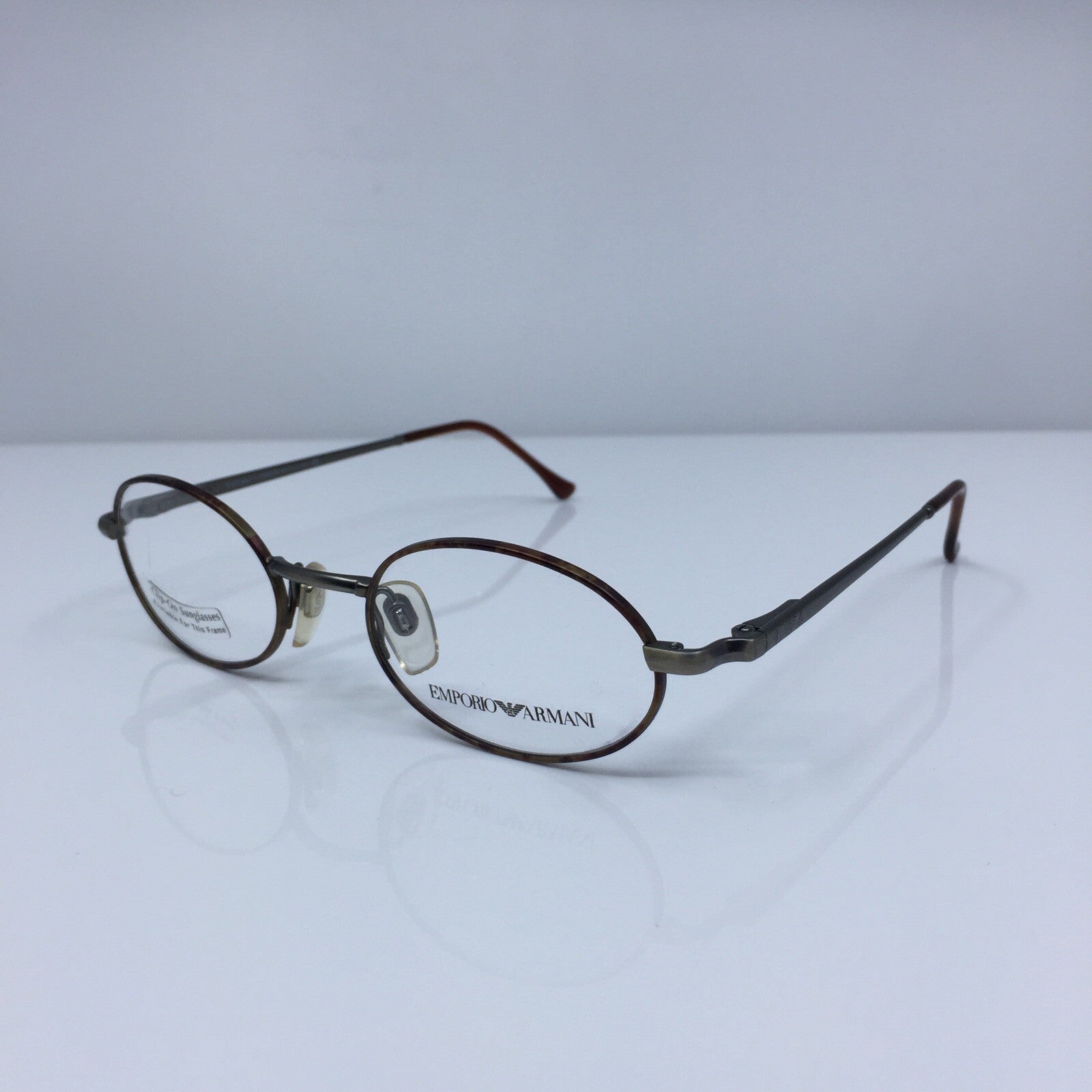 Vintage Emporio Armani EA 077 Tortoise Eyeglasses - Super Vision Optical