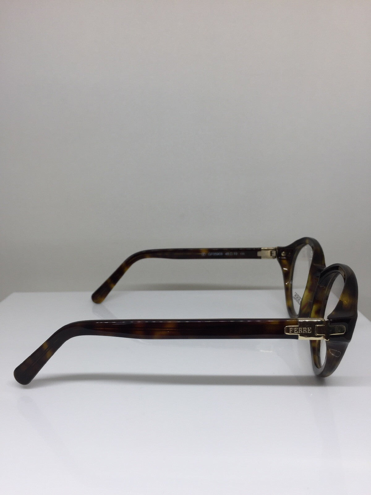 Vintage Gianfranco Ferre GFF 05903 Tortoise Eyeglasses - Super Vision Optical