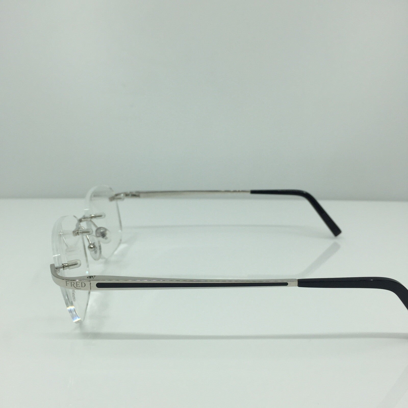 Vintage Fred Lunettes Hauban F5 Black Eyeglasses - Super Vision Optical