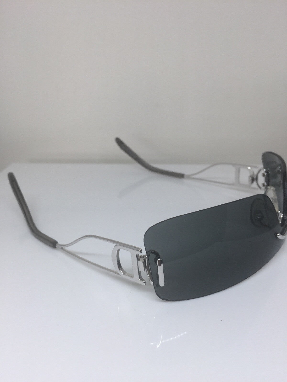 Vintage Dior CD Miss Diorella/N Silver Sunglasses - Super Vision Optical