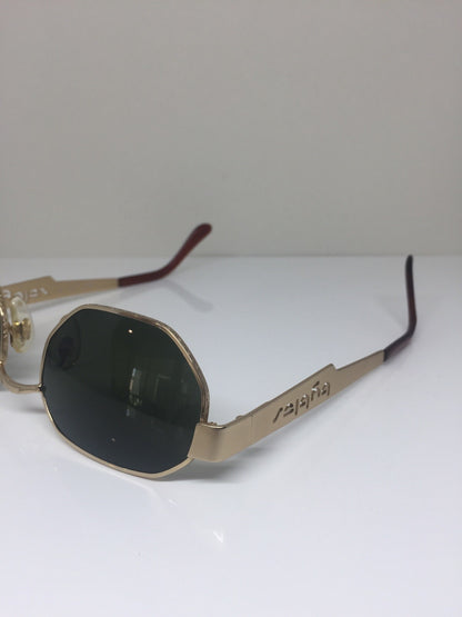 Vintage Byblos B 611-S Gold Sunglasses - Super Vision Optical