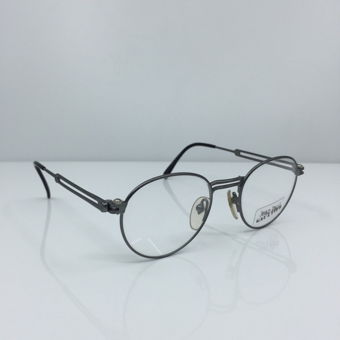 Vintage Jean Paul Gaultier JPG 55-4176 Gunmetal Sunglasses - Super Vision Optical