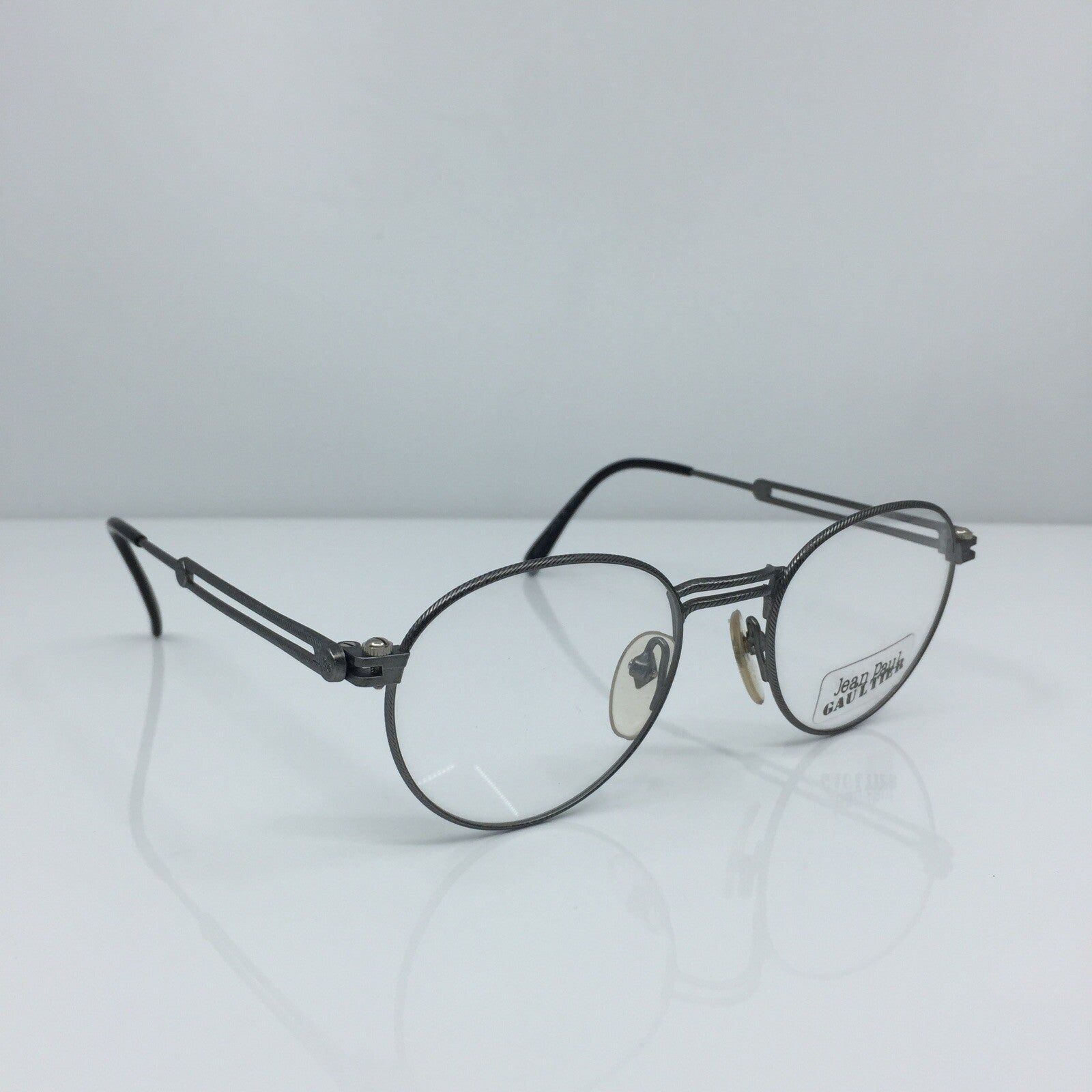 Vintage Jean Paul Gaultier JPG 55-4176 Gunmetal Sunglasses - Super Vision Optical