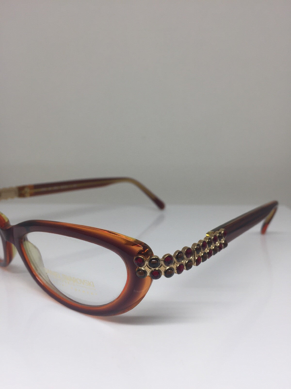 Vintage Daniel Swarovski S143/20 6052 Gold Eyeglasses - Super Vision Optical