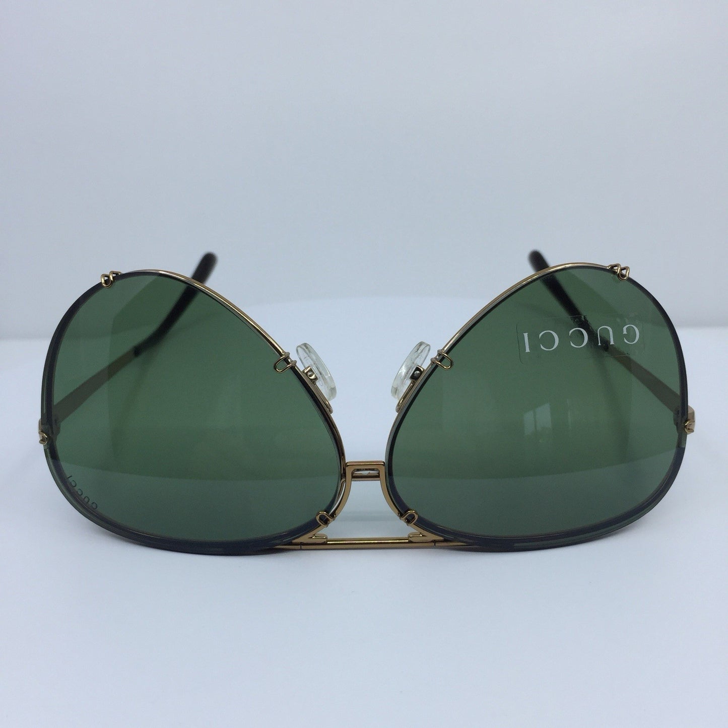Vintage Gucci GG 1687/S Gold Sunglasses - Super Vision Optical