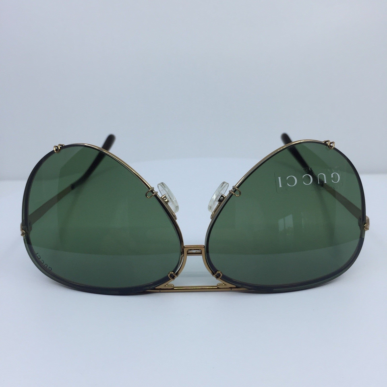 Vintage Gucci GG 1687/S Gold Sunglasses - Super Vision Optical