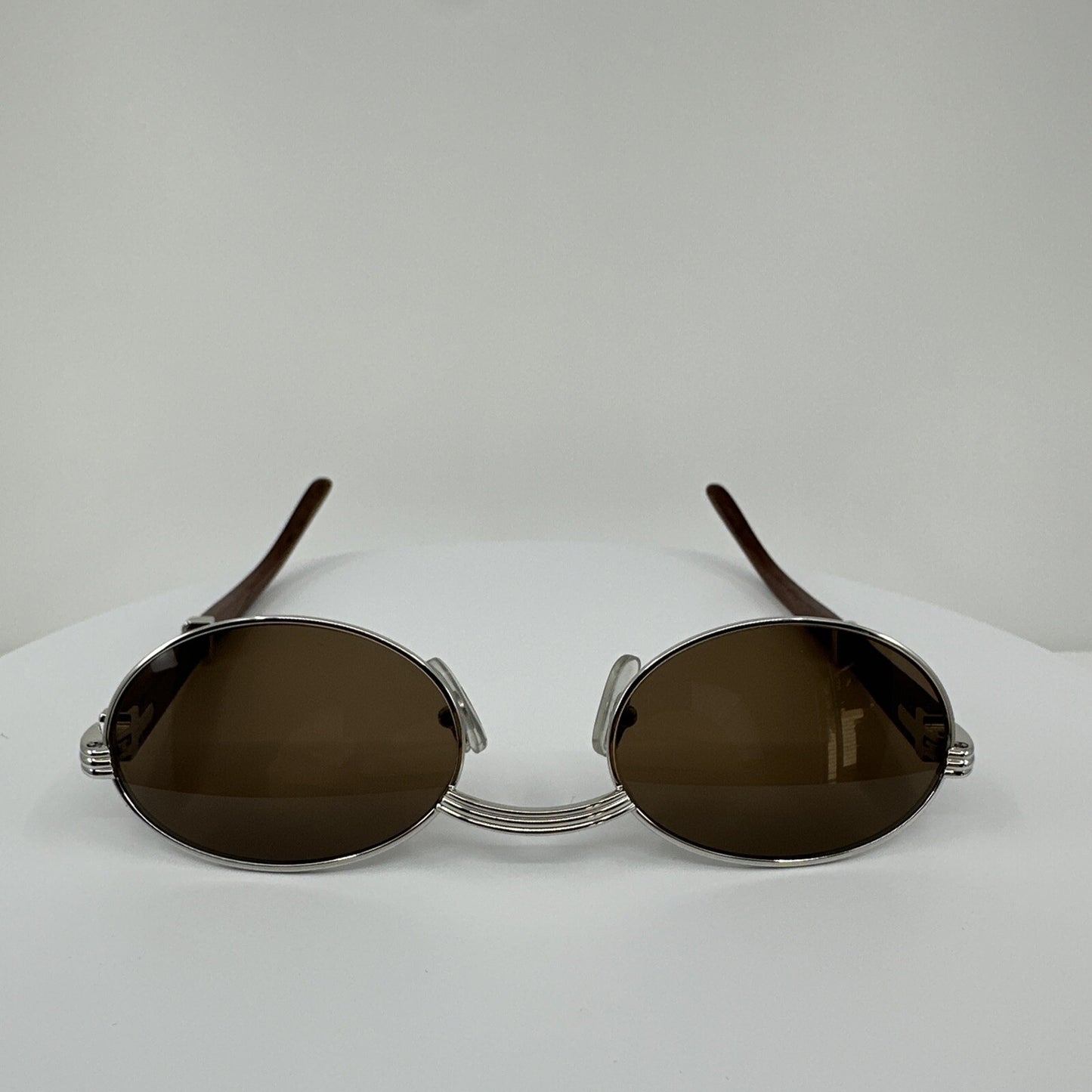 Vintage Cartier Cartier Sully Silver Sunglasses - Super Vision Optical