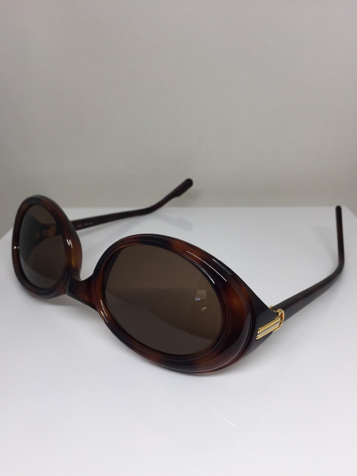 Vintage Cartier Frisson Brown Sunglasses - Super Vision Optical