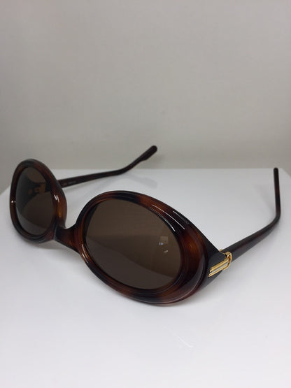Vintage Cartier Frisson Brown Sunglasses - Super Vision Optical
