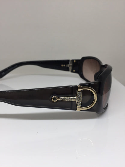 Vintage Gucci GG 2597/F/S Brown Sunglasses - Super Vision Optical
