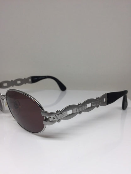 Vintage Fendi SL 7058 Silver Sunglasses - Super Vision Optical