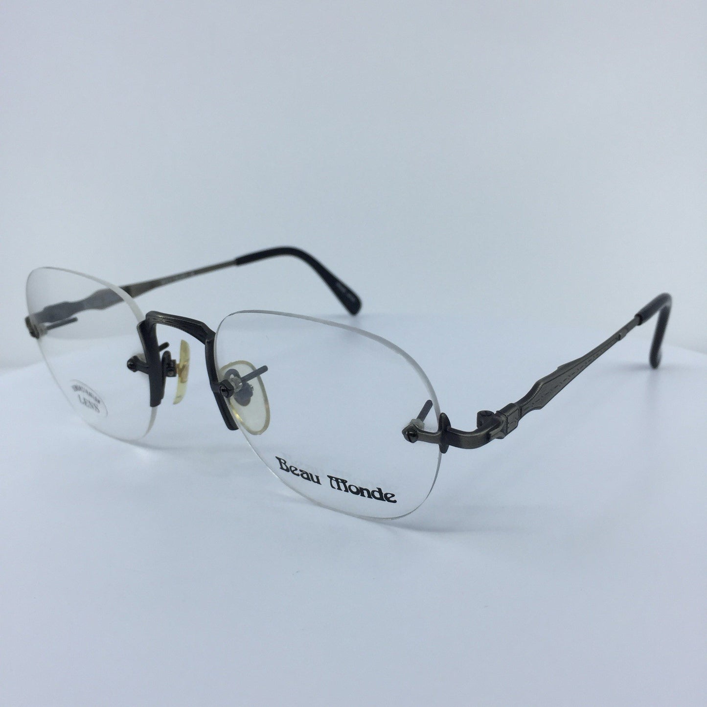 Vintage Beau Monde Collection Westbury Silver Eyeglasses - Super Vision Optical