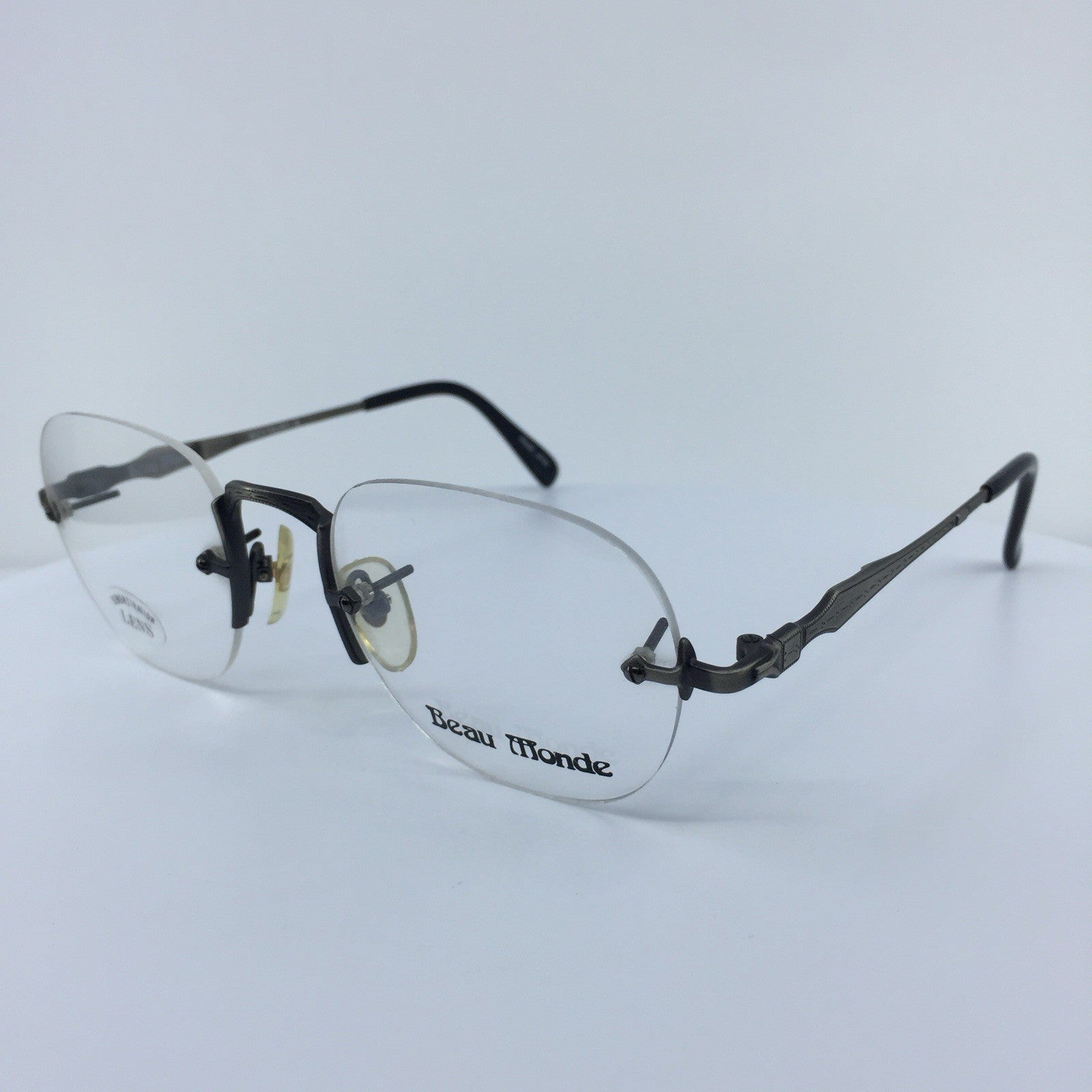 Vintage Beau Monde Collection Westbury Silver Eyeglasses - Super Vision Optical