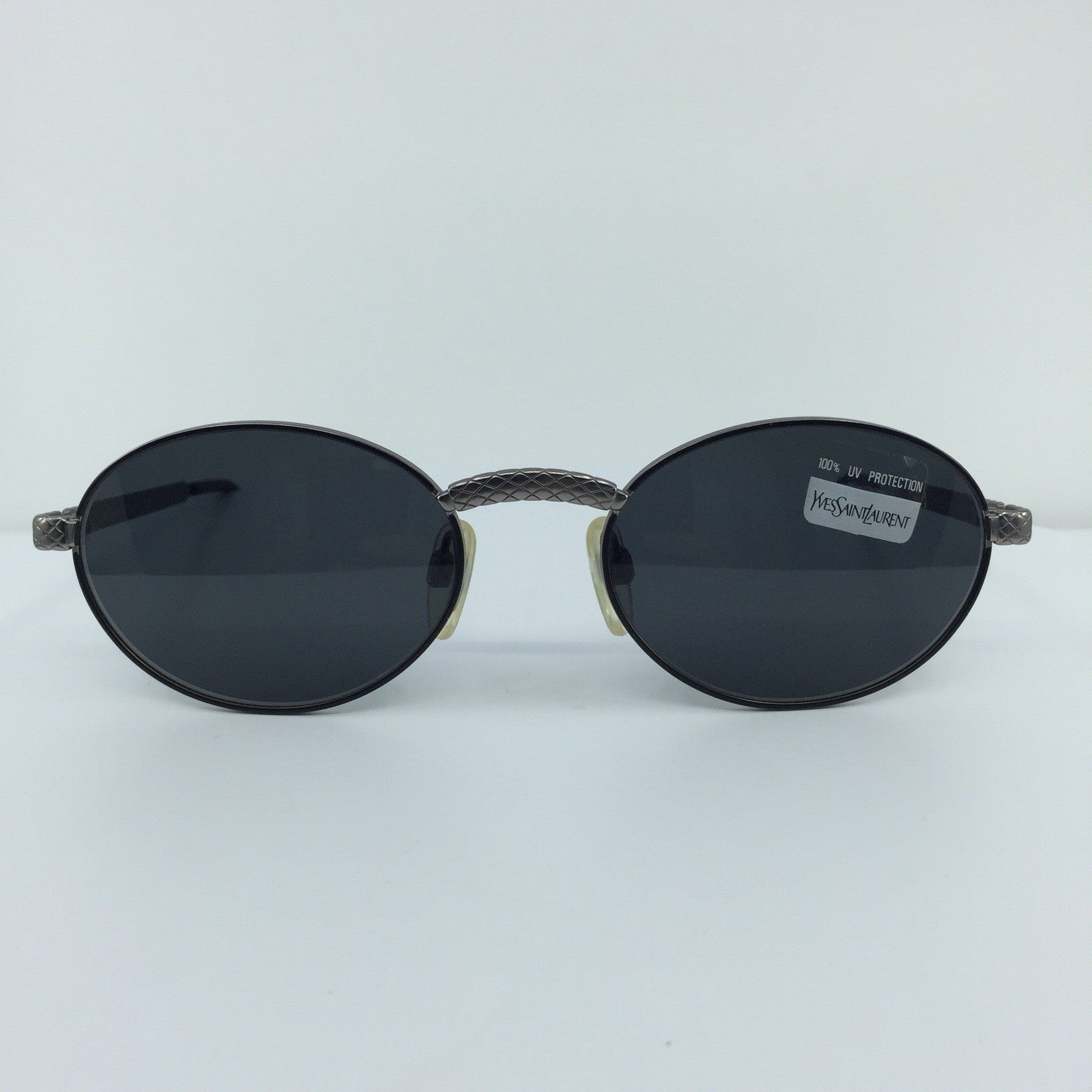 Vintage Saint Laurent YSL 6020 Black Sunglasses - Super Vision Optical