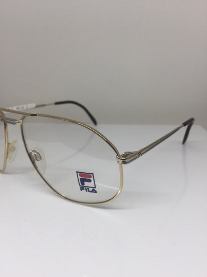 Vintage Fila FILA 6501 Gold Eyeglasses - Super Vision Optical