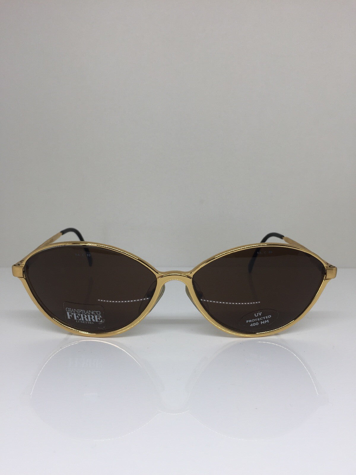 Vintage Gianfranco Ferre GFF 169/S Gold Sunglasses - Super Vision Optical