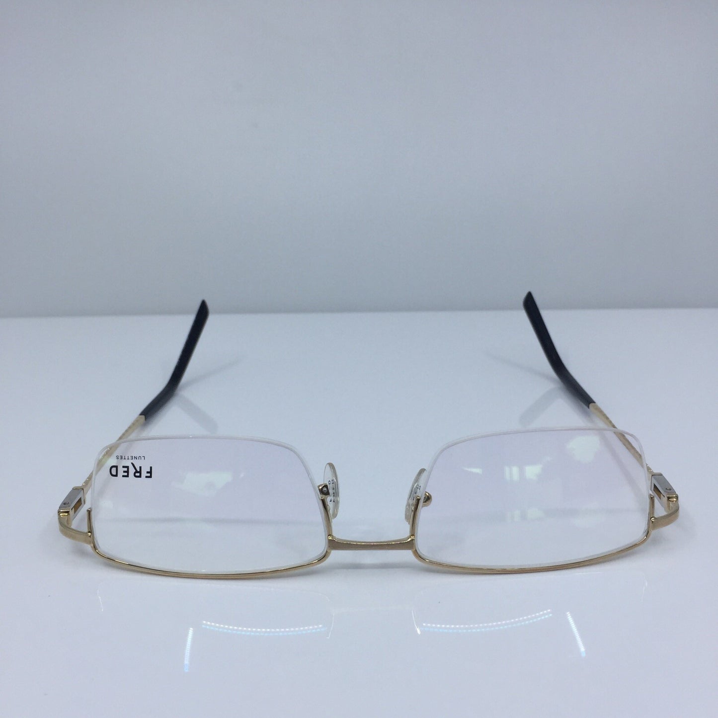 Vintage Fred Lunettes Samoa N2 Opitque Gold Eyeglasses - Super Vision Optical