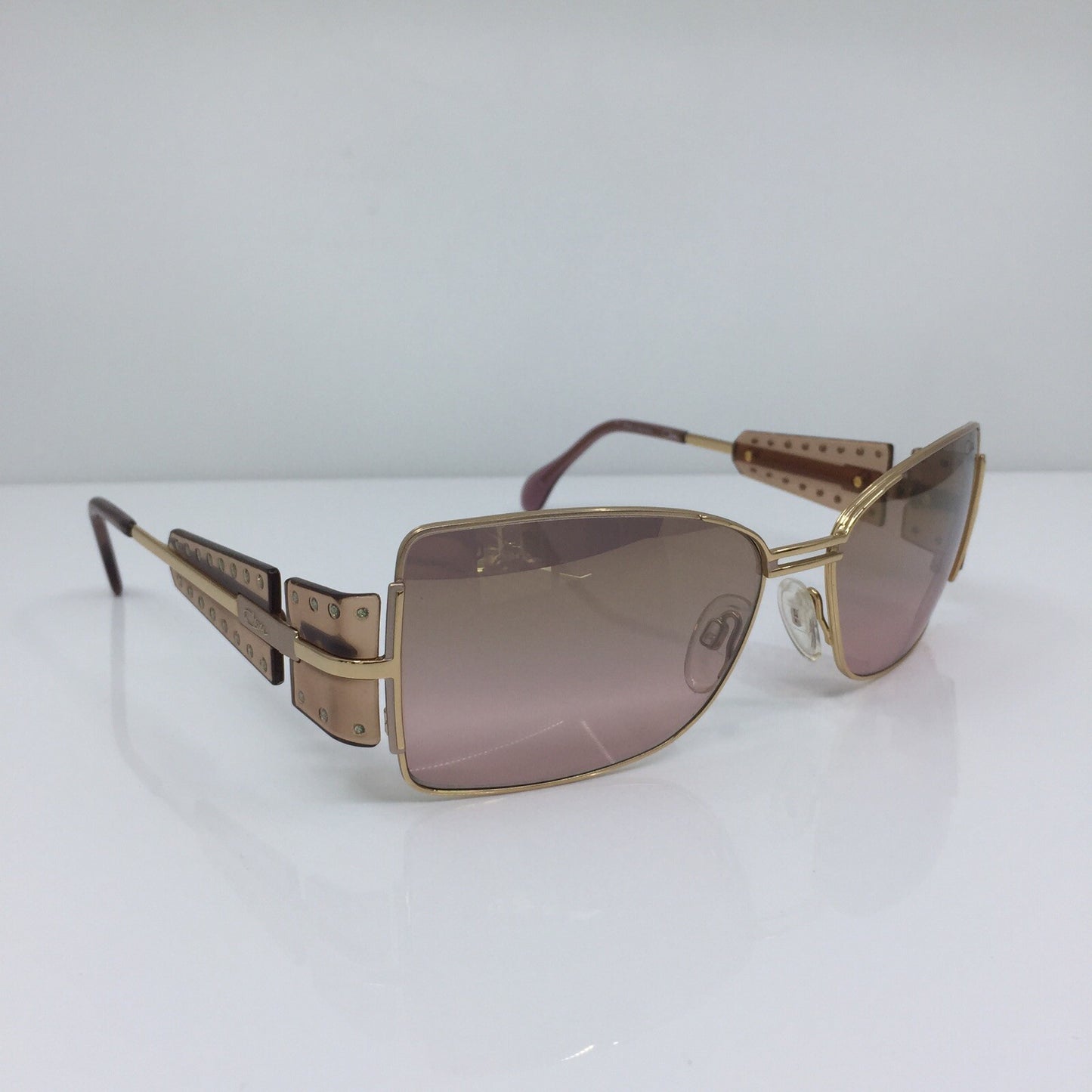 Vintage Cazal MOD. 947 Gold Sunglasses - Super Vision Optical