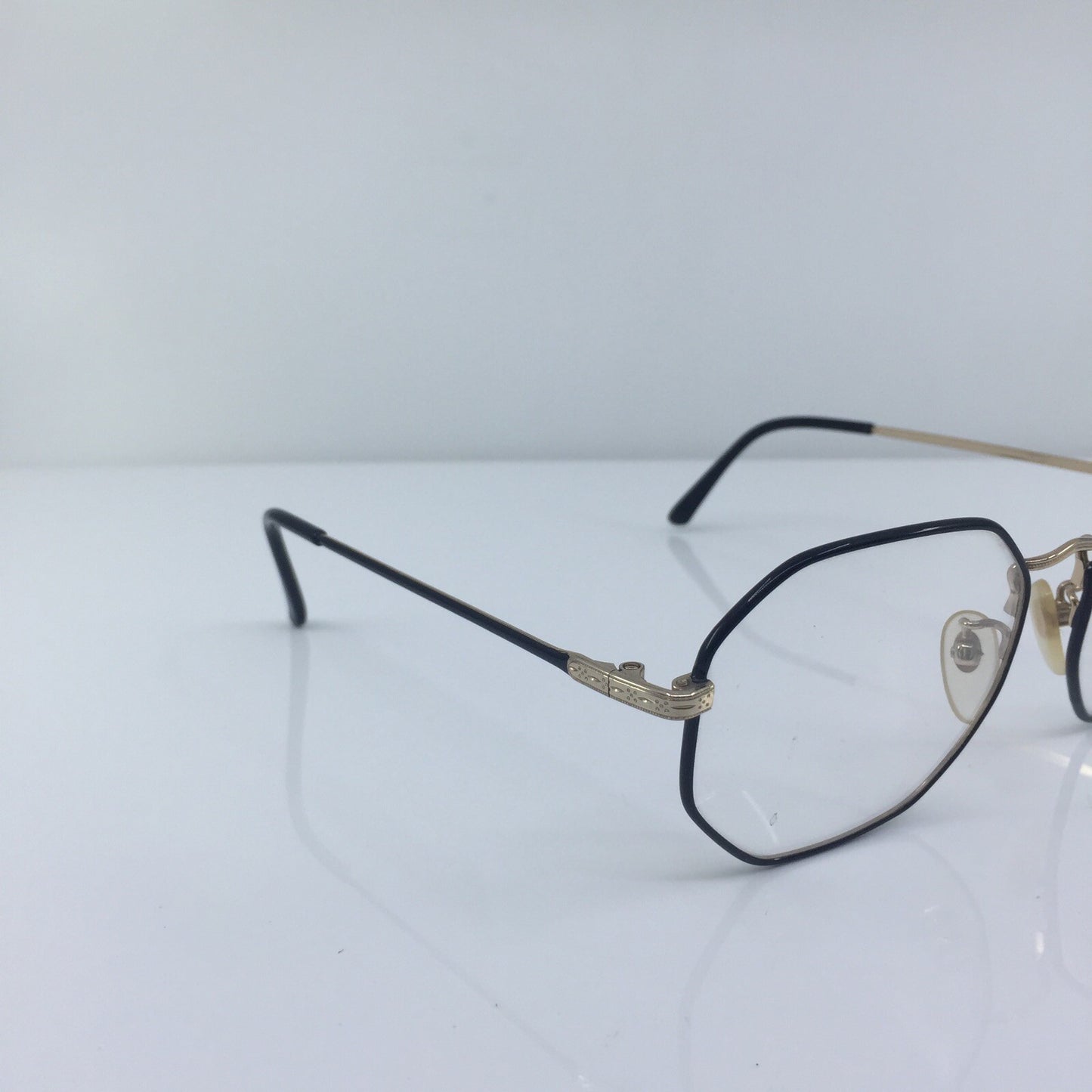 Vintage Ralph Lauren Polo Classic VII Black Eyeglasses - Super Vision Optical