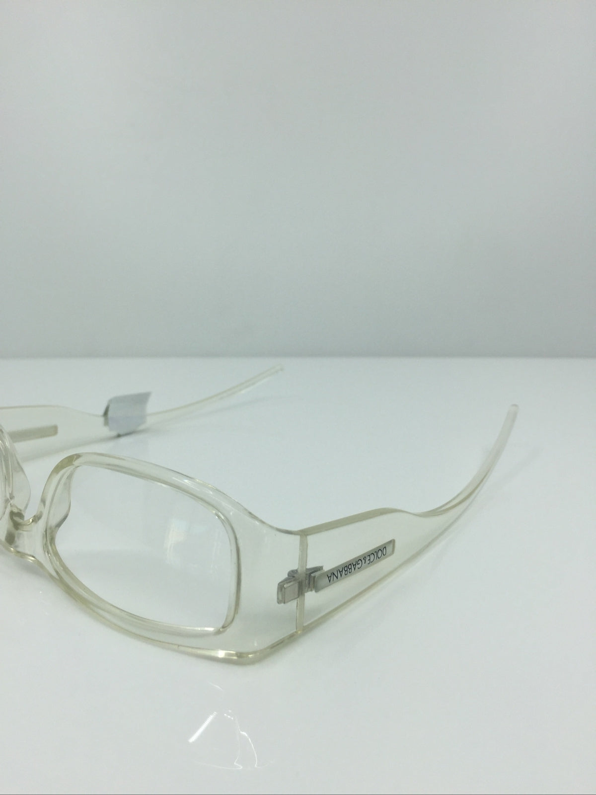Vintage Dolce & Gabbana DG 496 Silver Eyeglasses - Super Vision Optical