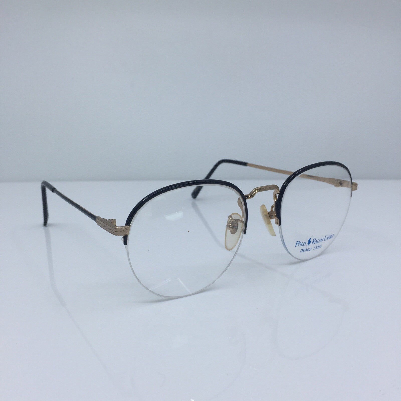 Vintage Polo Ralph Lauren Polo Classic Vl Deluxe Black Eyeglasses - Super Vision Optical