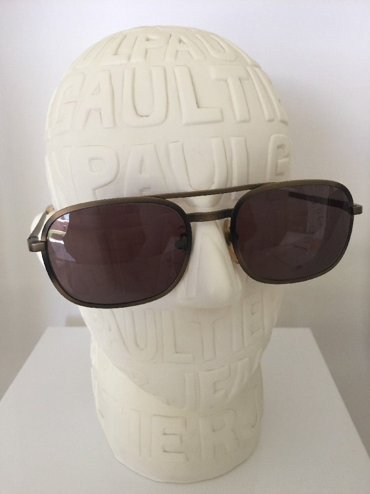 Vintage Jean Paul Gaultier JPG 56-1172 Gold Sunglasses - Super Vision Optical