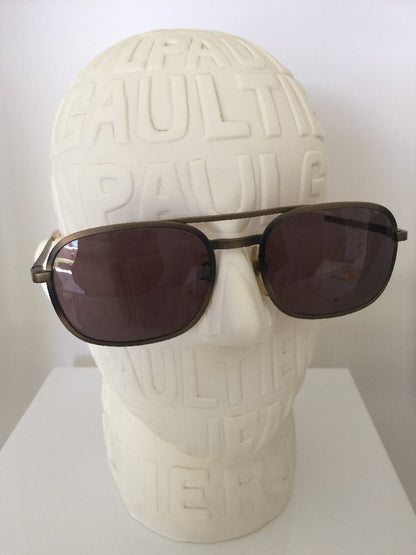 Vintage Jean Paul Gaultier JPG 56-1172 Gold Sunglasses - Super Vision Optical