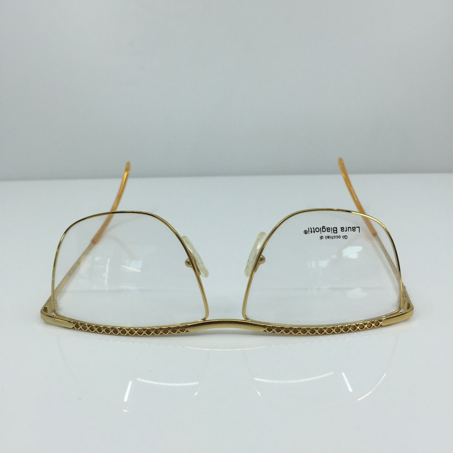 Vintage Laura Biagiotti V 180 Gold Sunglasses - Super Vision Optical