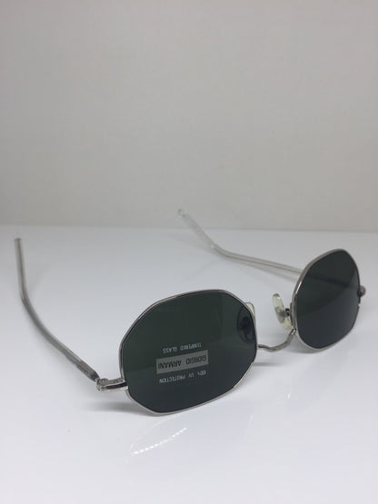 Vintage Giorgio Armani GA 664 Silver Sunglasses - Super Vision Optical