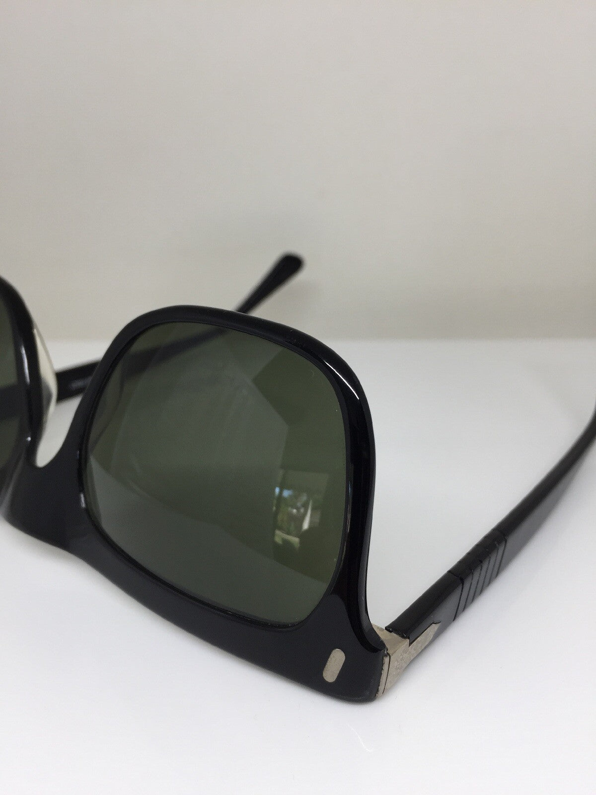 Vintage Persol PERSOL 651 Black Sunglasses - Super Vision Optical