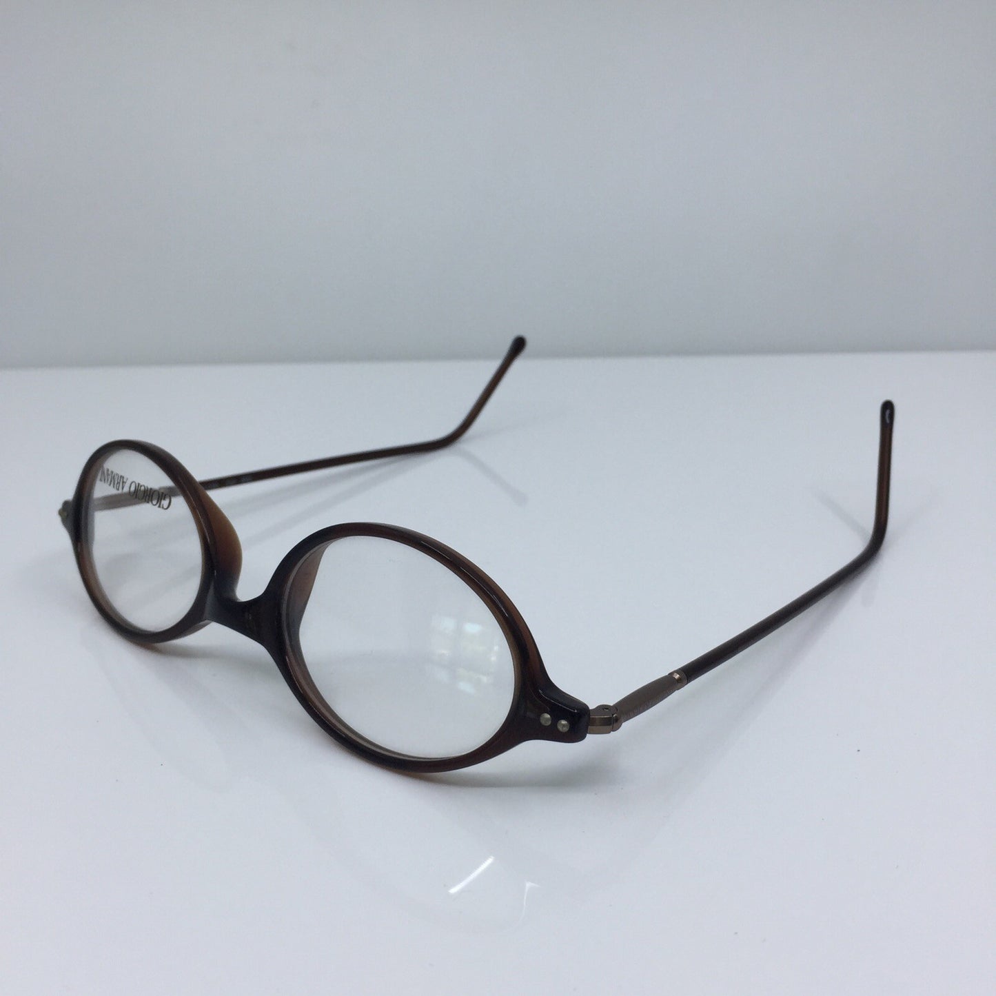Vintage Giorgio Armani GA 388 Brown Eyeglasses - Super Vision Optical