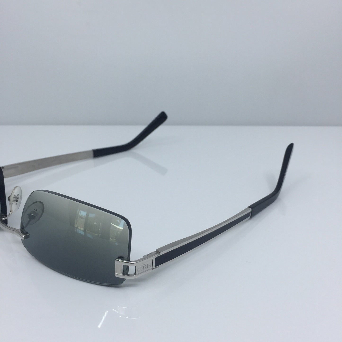 Vintage Fred Lunettes Fred Hawai F1 Sunglasses Silver Sunglasses - Super Vision Optical