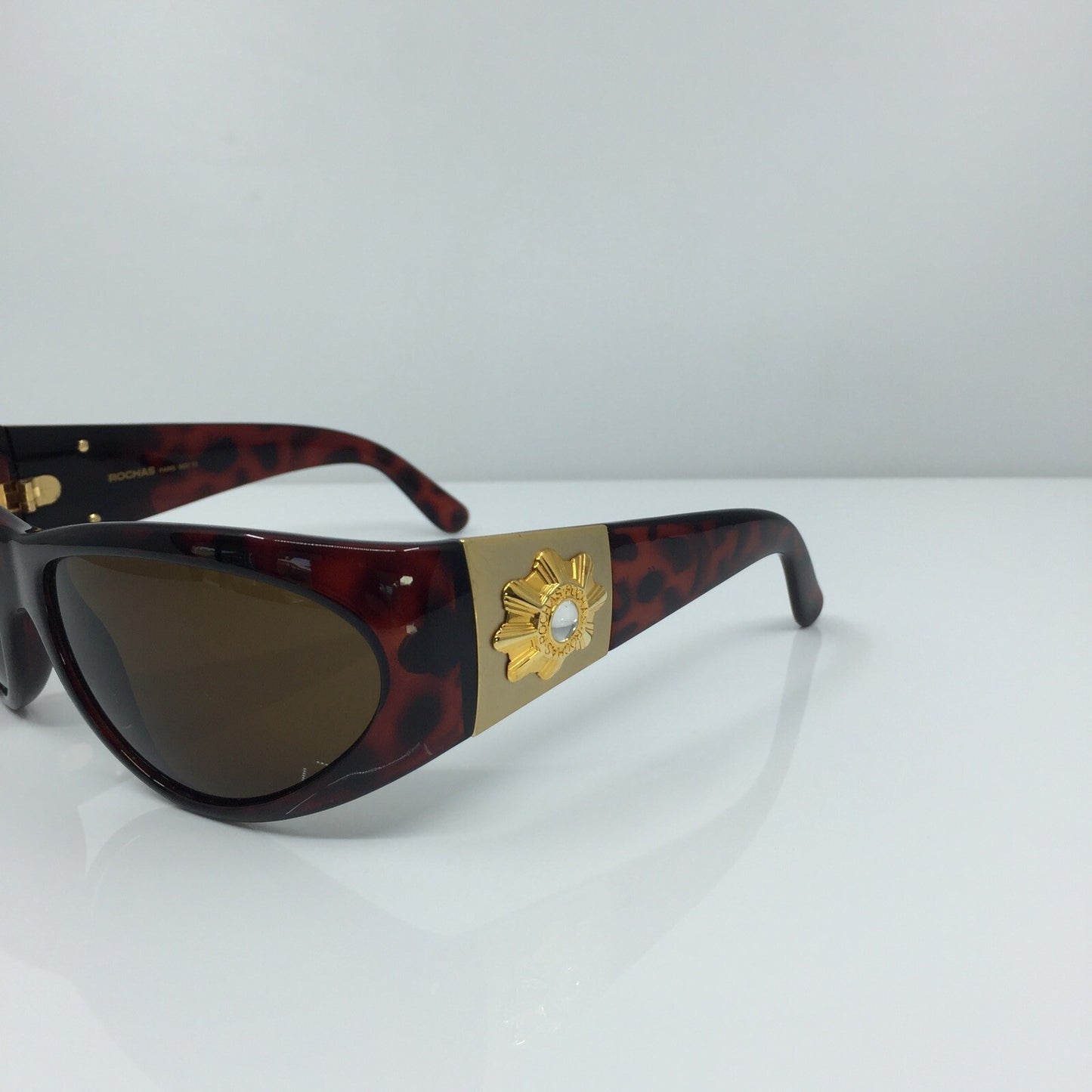 Vintage Rochas Paris ROCHAS PARIS 9031 Tortoise Sunglasses - Super Vision Optical