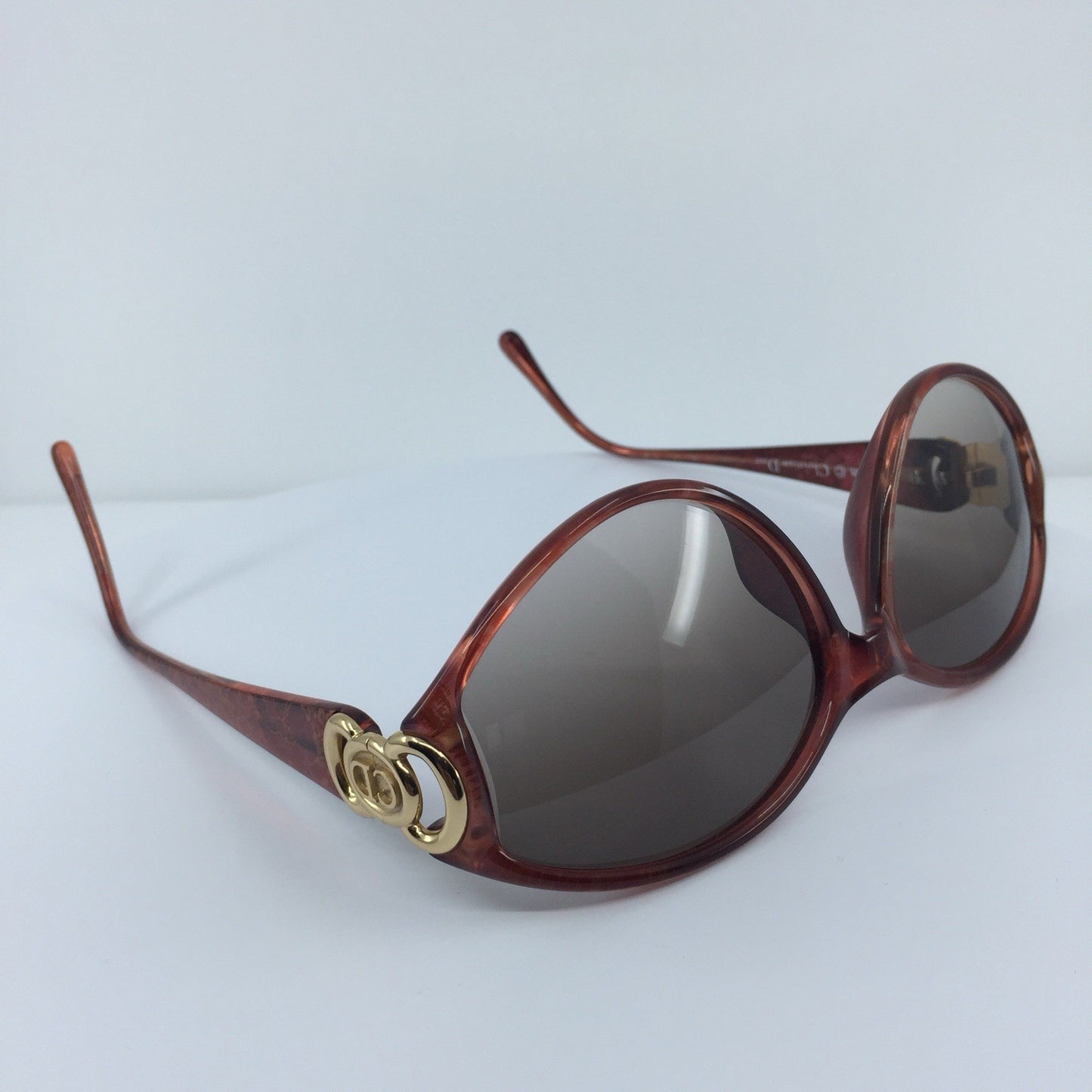 Vintage Christian Dior CD 2850 Gold Sunglasses - Super Vision Optical