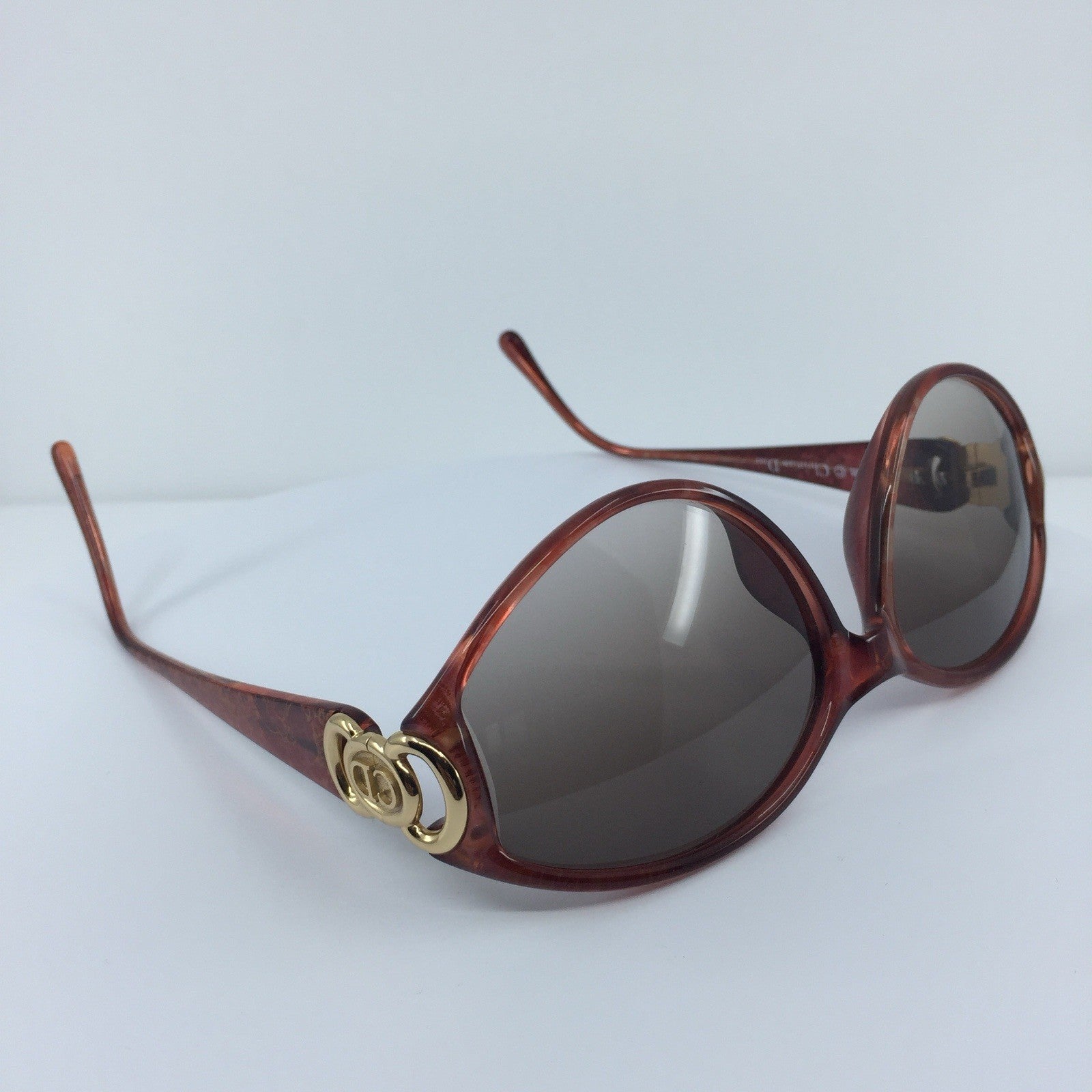 Vintage Christian Dior CD 2850 Gold Sunglasses - Super Vision Optical