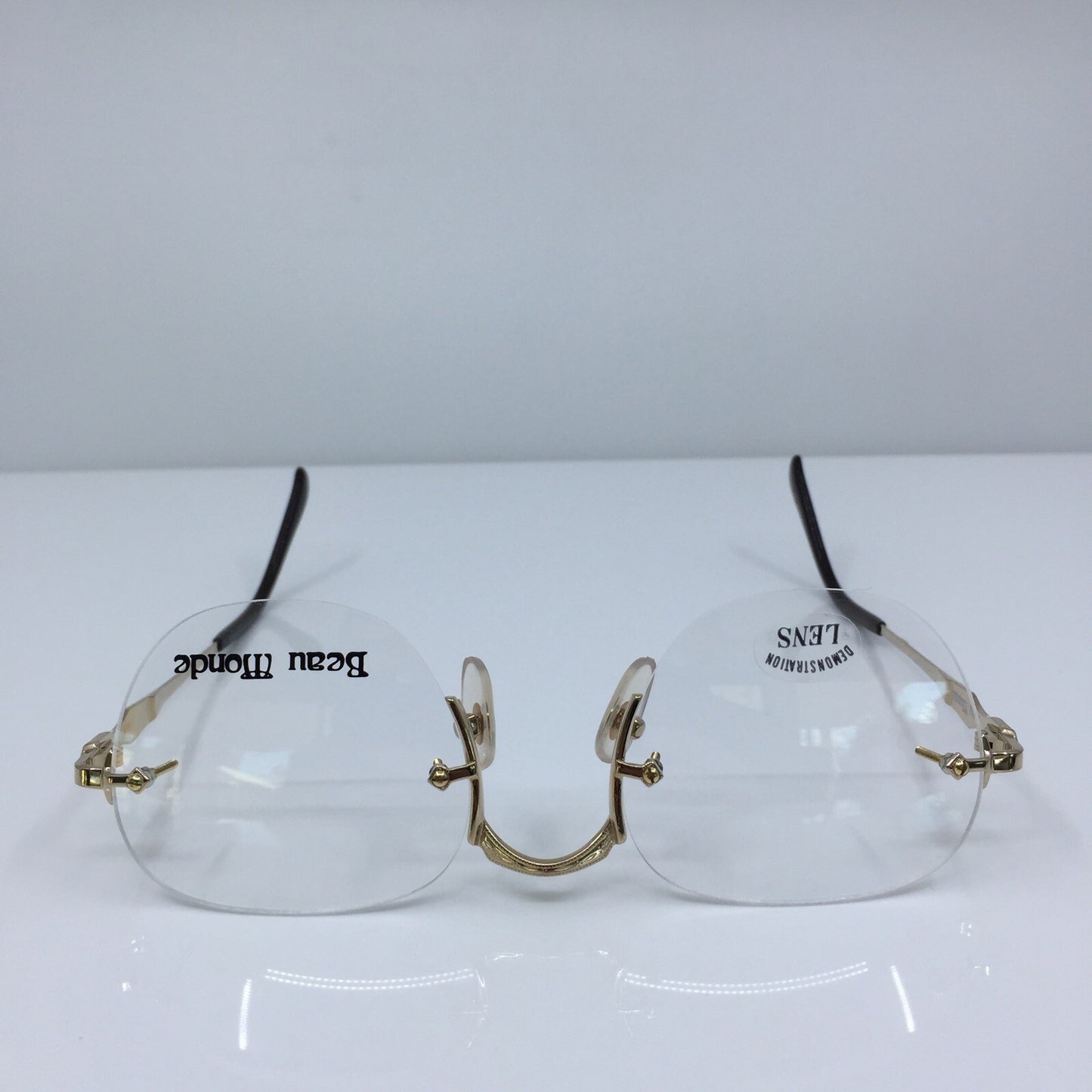 Vintage Beau Monde Collection Westbury Gold Eyeglasses - Super Vision Optical
