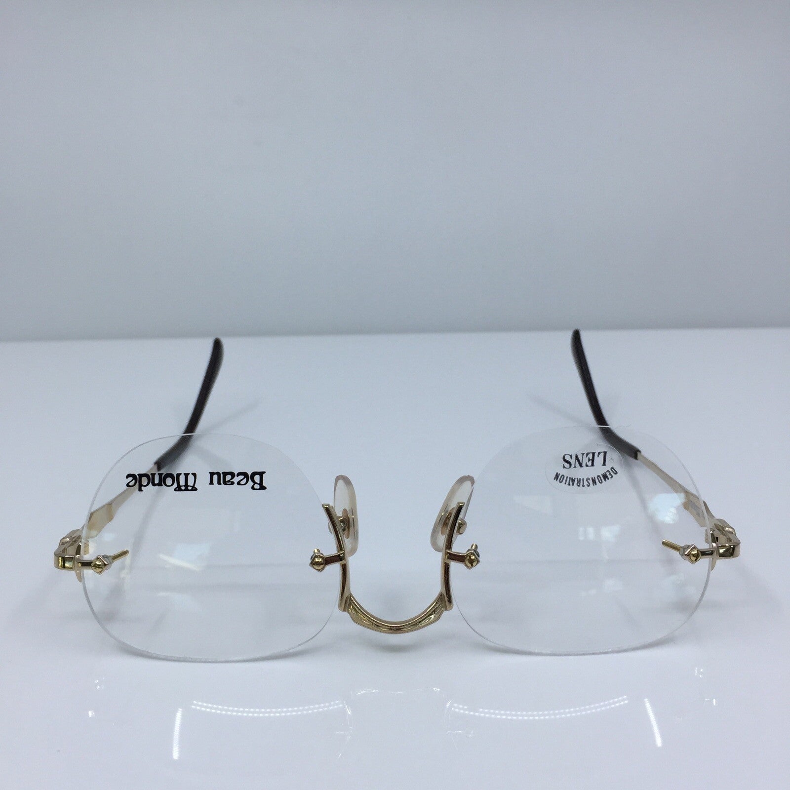 Vintage Beau Monde Collection Westbury Gold Eyeglasses - Super Vision Optical