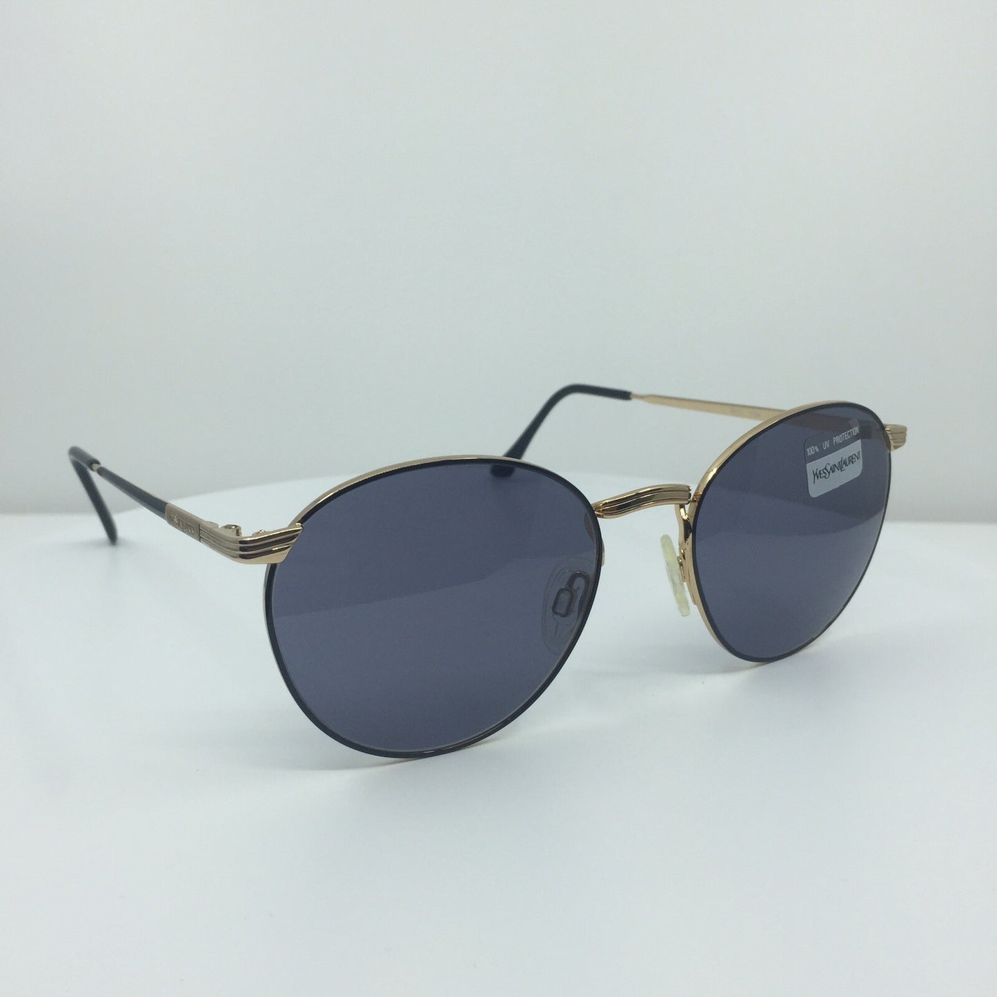Vintage Saint Laurent YSL 6017 Black Sunglasses - Super Vision Optical
