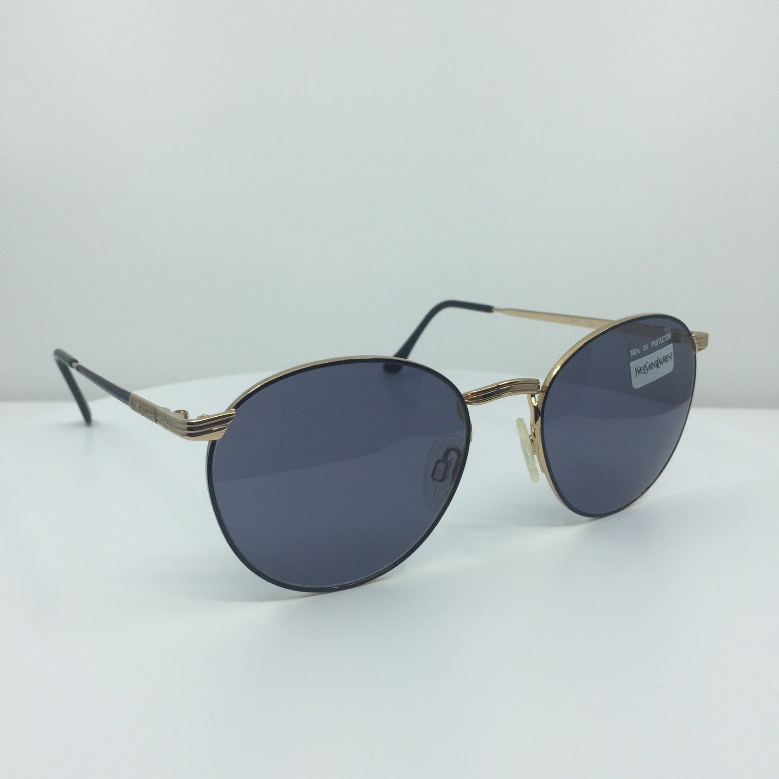 Vintage Saint Laurent YSL 6017 Black Sunglasses - Super Vision Optical