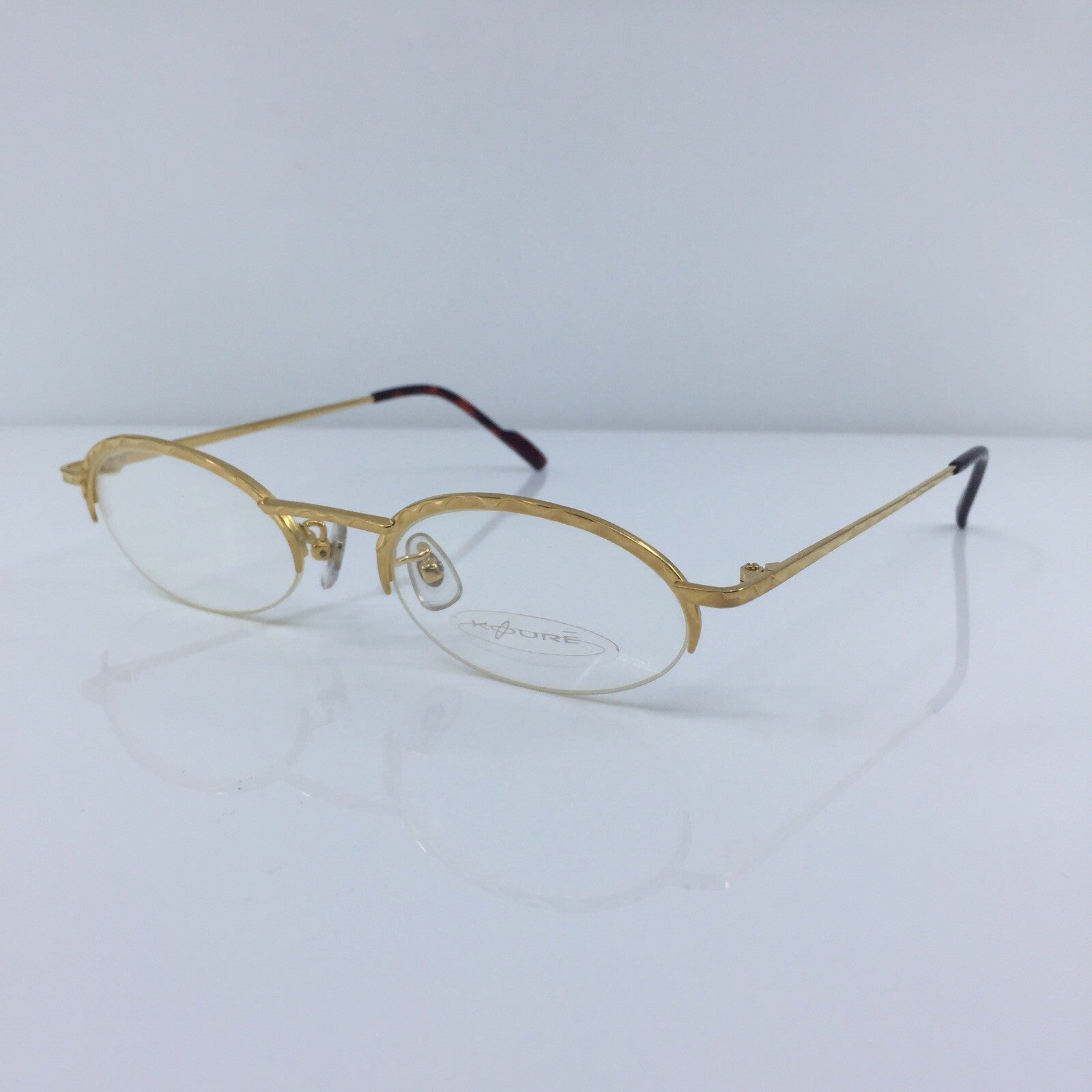 Vintage Koure KR 8115 Gold Eyeglasses - Super Vision Optical