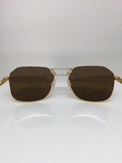 Vintage FRED Lunettes Paris Cap Horn Gold Sunglasses - Super Vision Optical