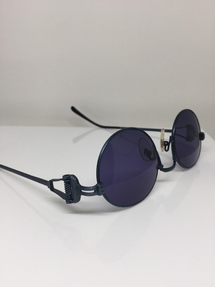 Vintage Jean Paul Gaultier JPG 55-5106 Silver Sunglasses - Super Vision Optical