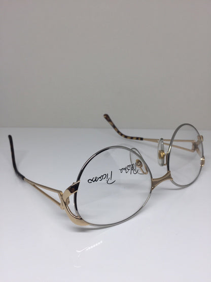 Vintage Paloma Picasso PALOMA PICASSO 3825 Gold Sunglasses - Super Vision Optical