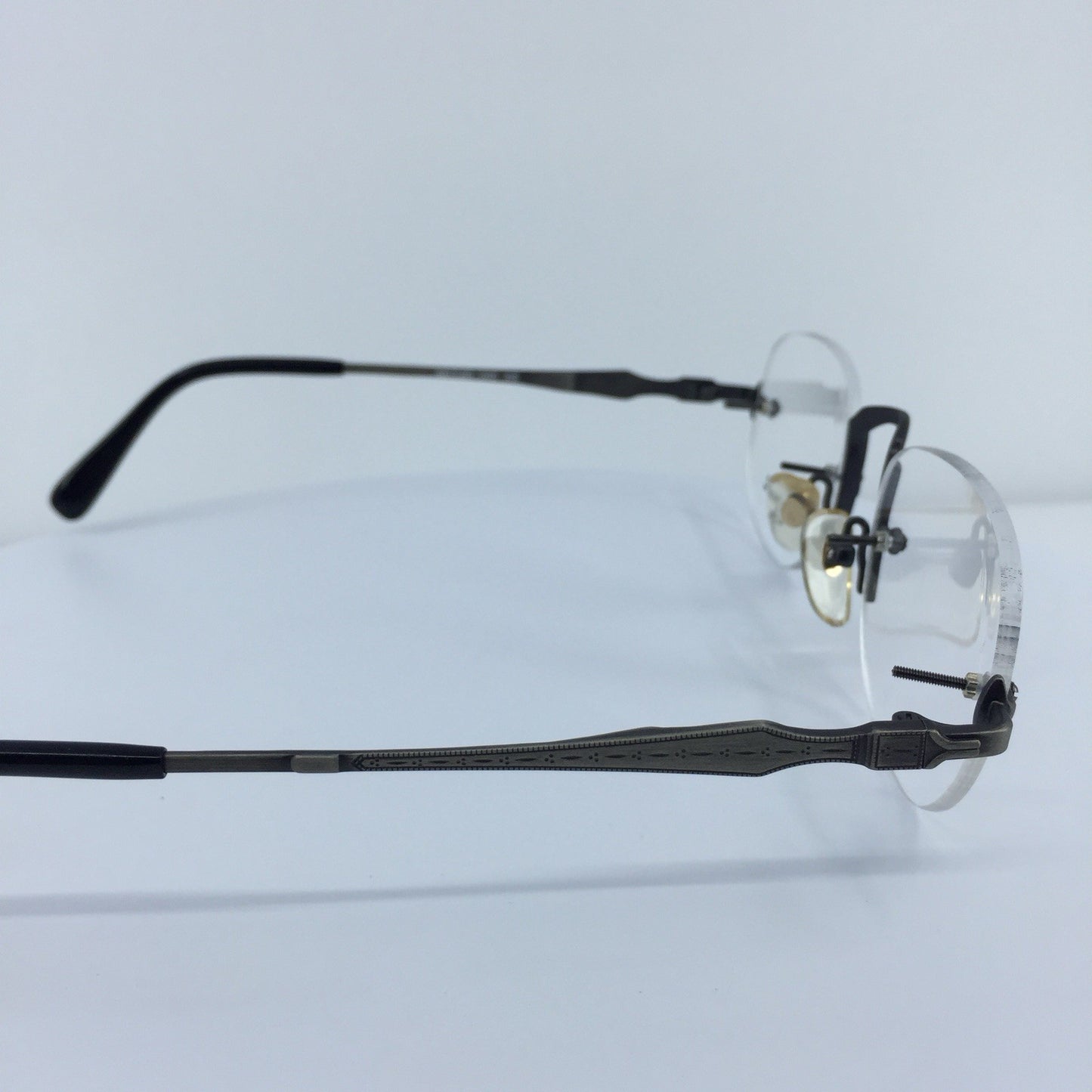 Vintage Beau Monde Collection Westbury Silver Eyeglasses - Super Vision Optical
