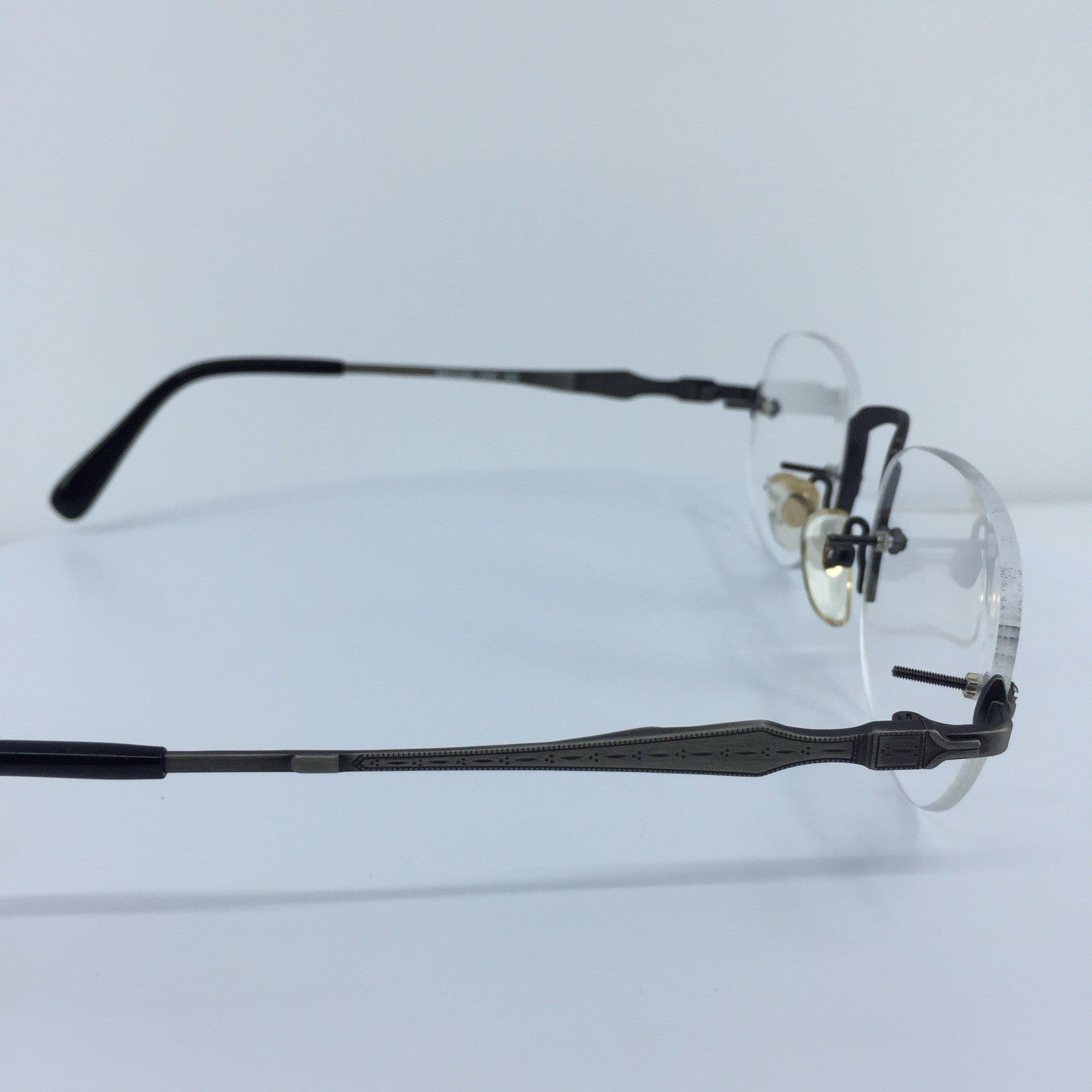 Vintage Beau Monde Collection Westbury Silver Eyeglasses - Super Vision Optical