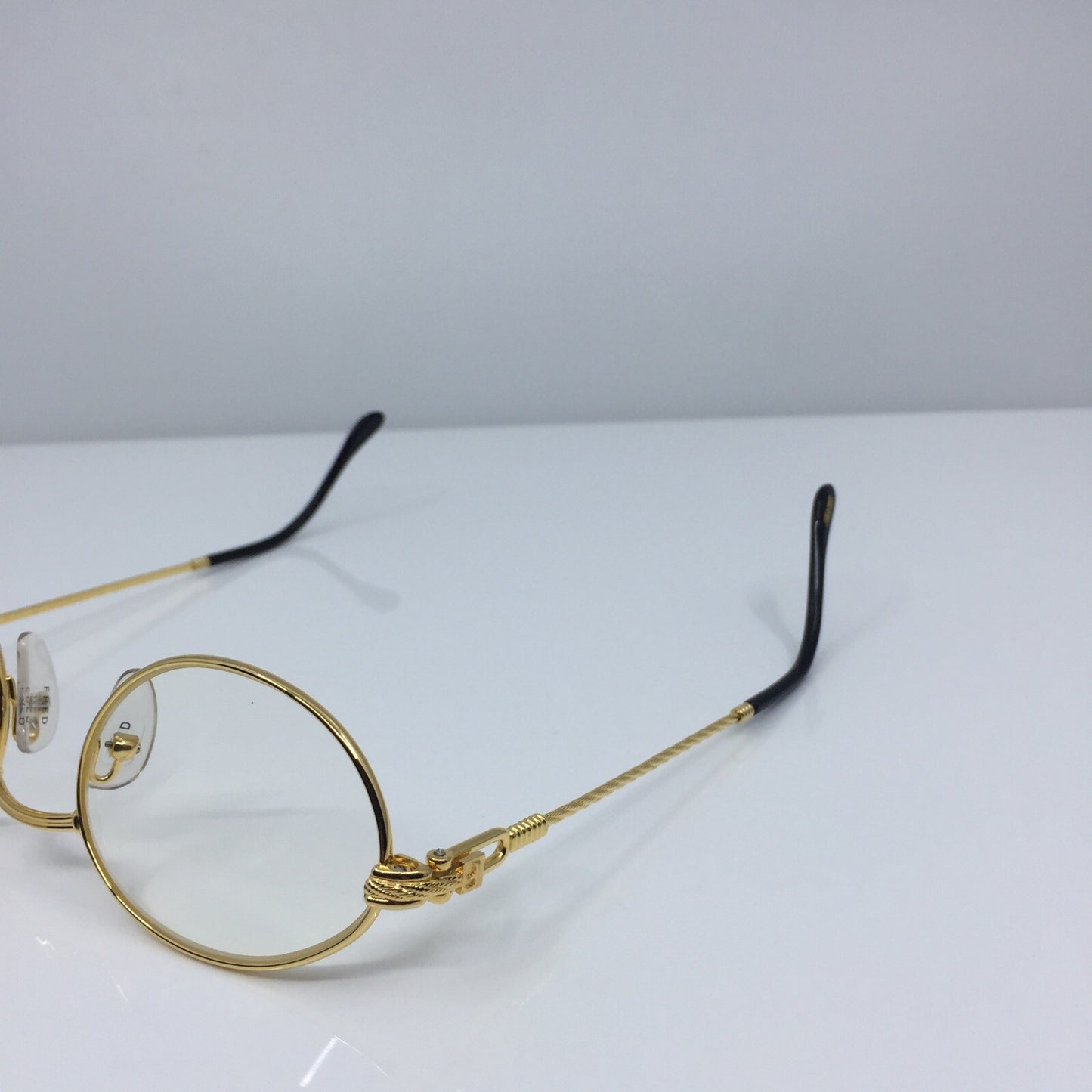 Vintage Fred Lunettes Ketch Gold Eyeglasses - Super Vision Optical