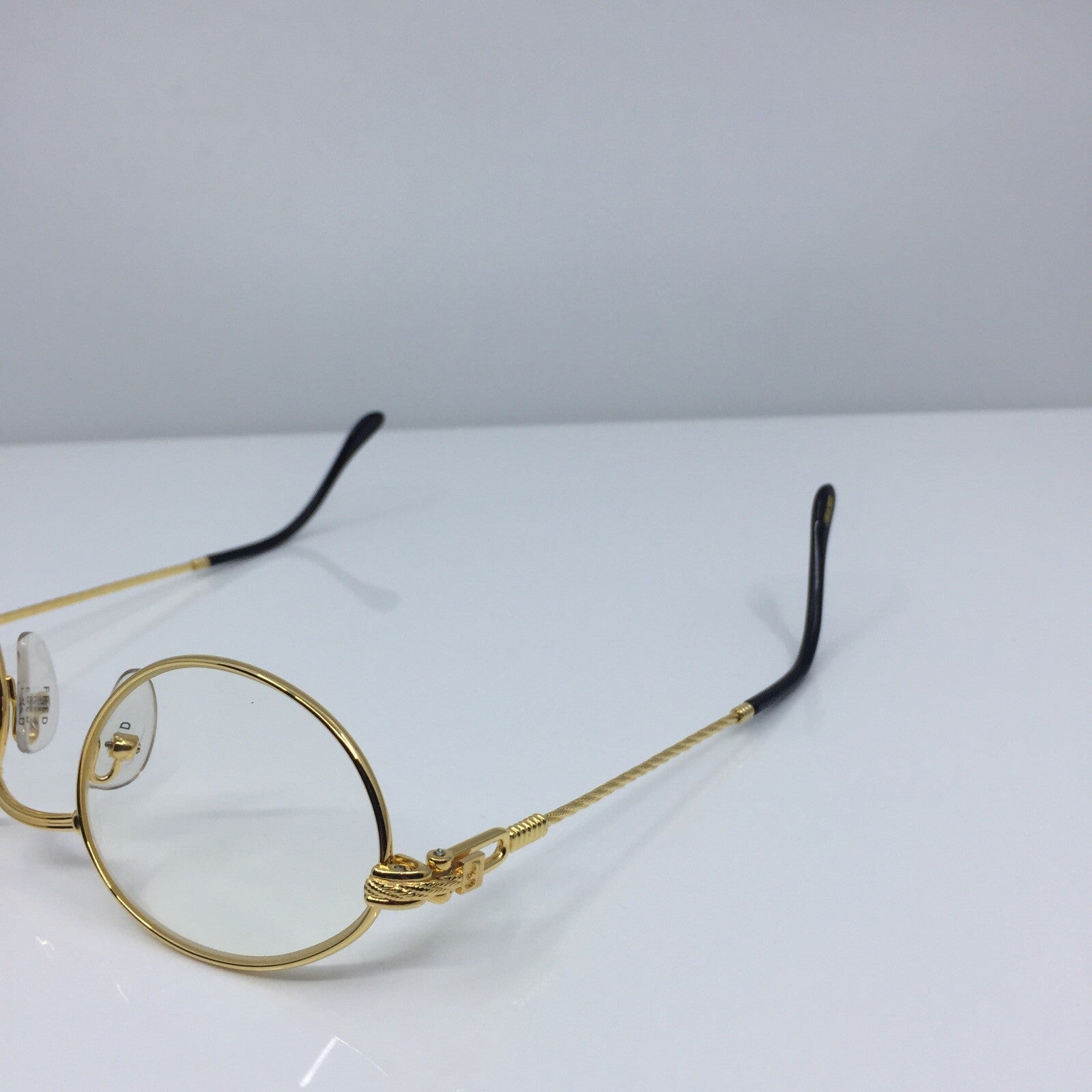 Vintage Fred Lunettes Ketch Gold Eyeglasses - Super Vision Optical