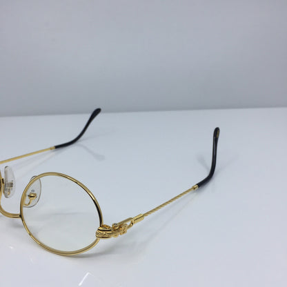 Vintage Fred Lunettes Ketch Gold Eyeglasses - Super Vision Optical