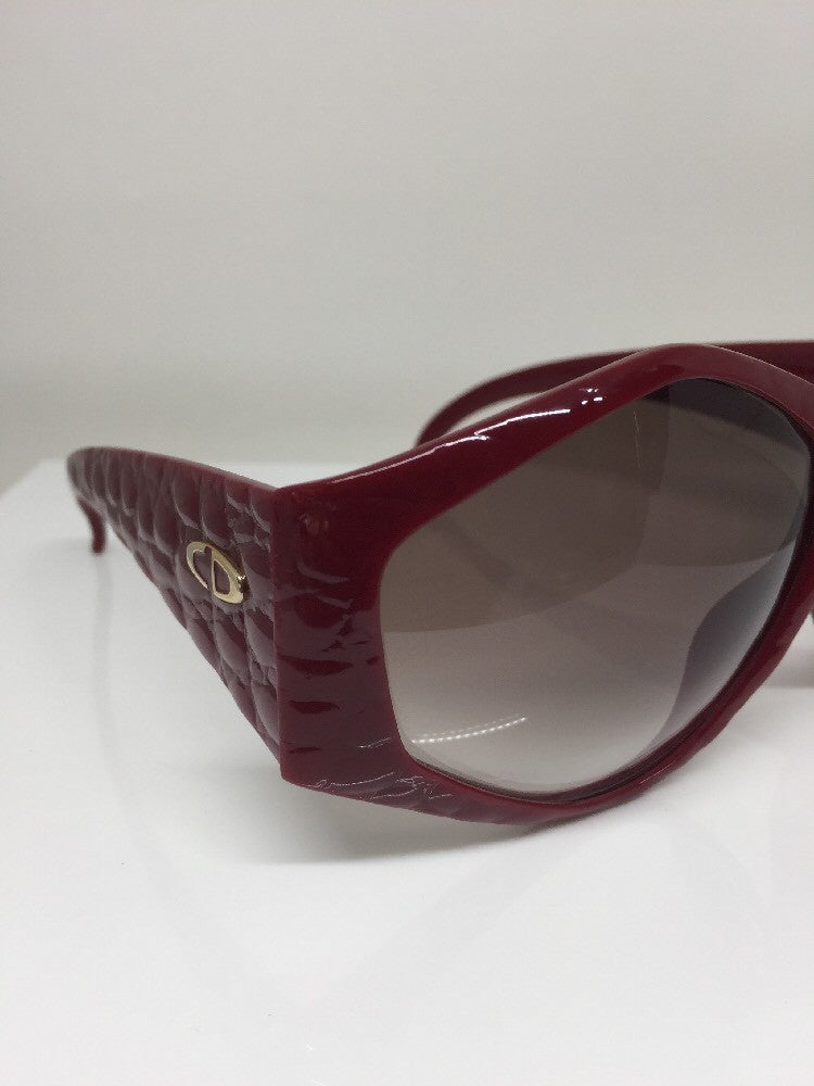 Vintage Christian Dior CD 2230 Red Sunglasses - Super Vision Optical