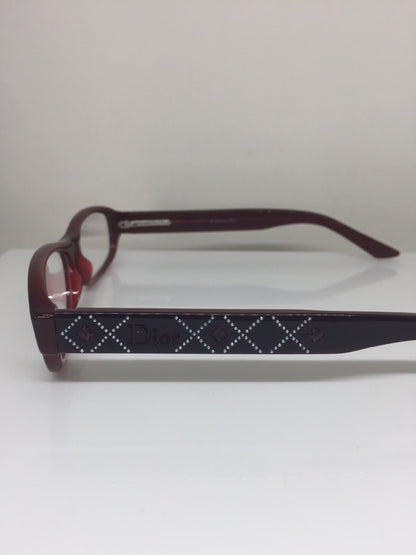 Vintage Christian Dior CD 3084 Red Eyeglasses - Super Vision Optical